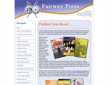 Tablet Screenshot of fairwaypress.com